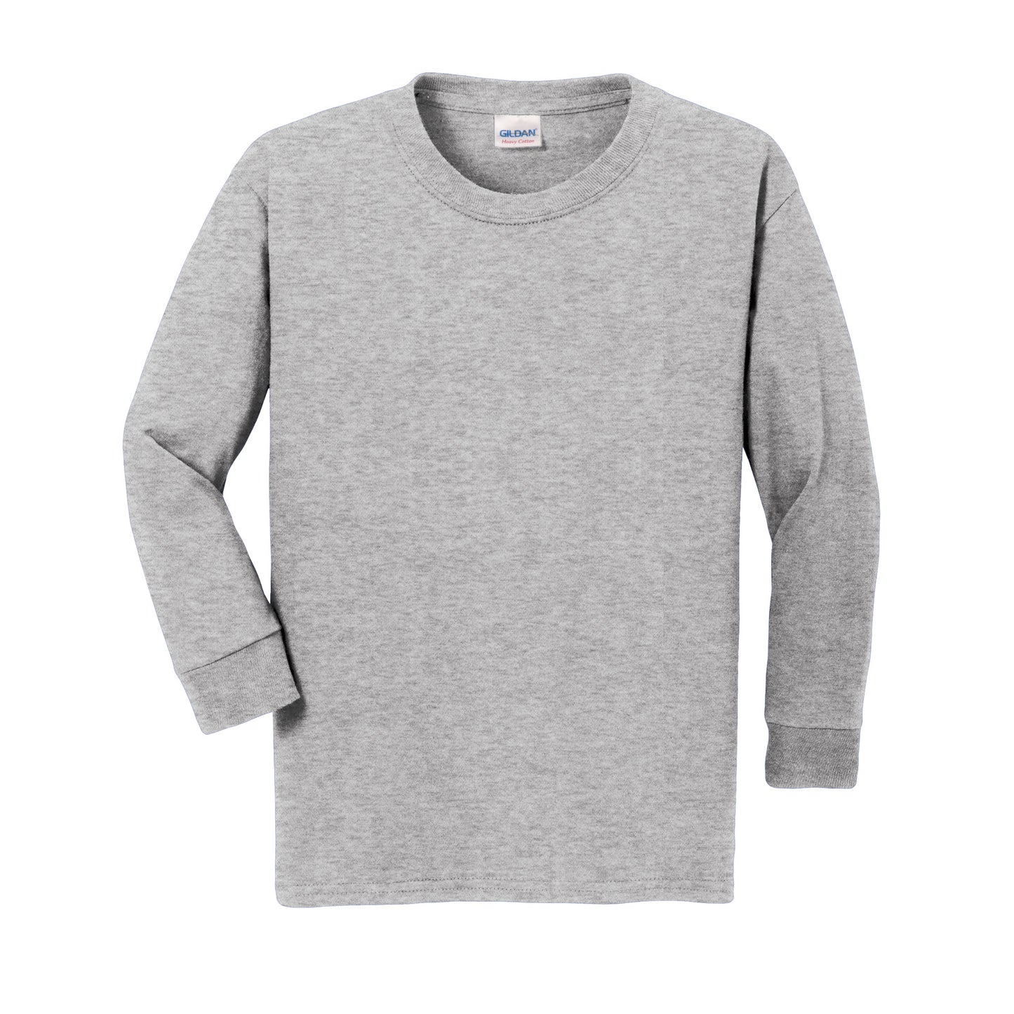 Youth Long Sleeve Tee 100% Cotton - Gildan Heavy Cotton® (5400B)