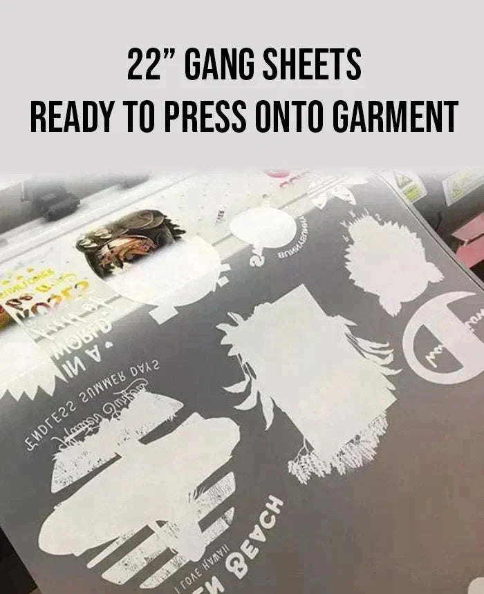 22" DTF Gang Sheet (San Francisco, CA)