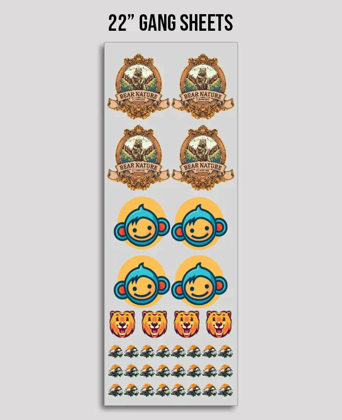 22" DTF Gang Sheet (San Diego, CA)