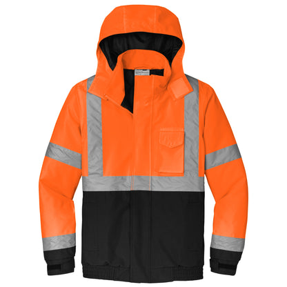 CornerStone® ANSI 107 Class 3 Economy Waterproof Insulated Bomber Jacket (CSJ500)