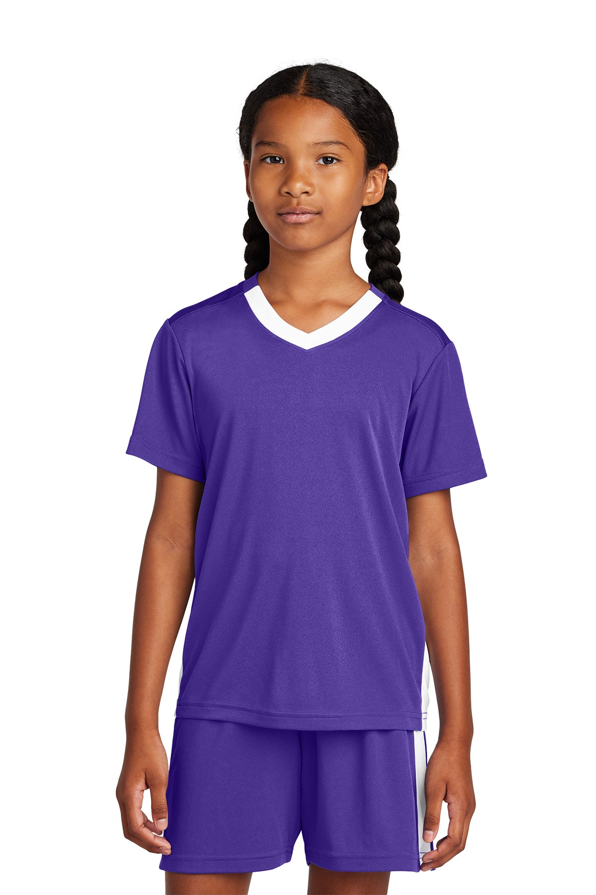 Custom Printed Youth Jersey/Uniform Competitor™ United V Neck Sport-Tek®(ST101)