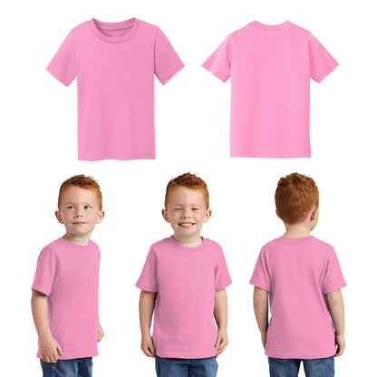 Unisex Toddler Core Cotton Tee - 100% Cotton Port & Company®-(CAR54T)