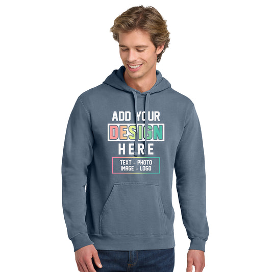 Custom Printed Comfort Colors ® Ring Spun Hooded Sweatshirt (1567)