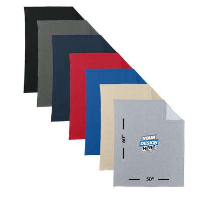 Custom Printed Gildan® Heavy Blend™ Fleece Stadium Blanket (18900)