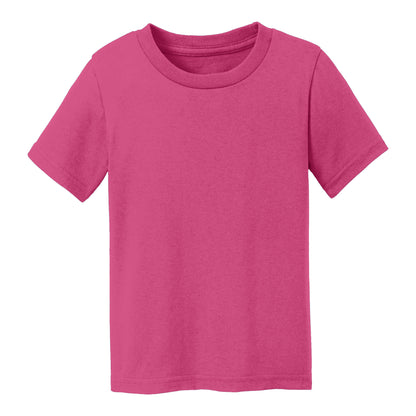 Unisex Toddler Core Cotton Tee - 100% Cotton Port & Company®-(CAR54T)
