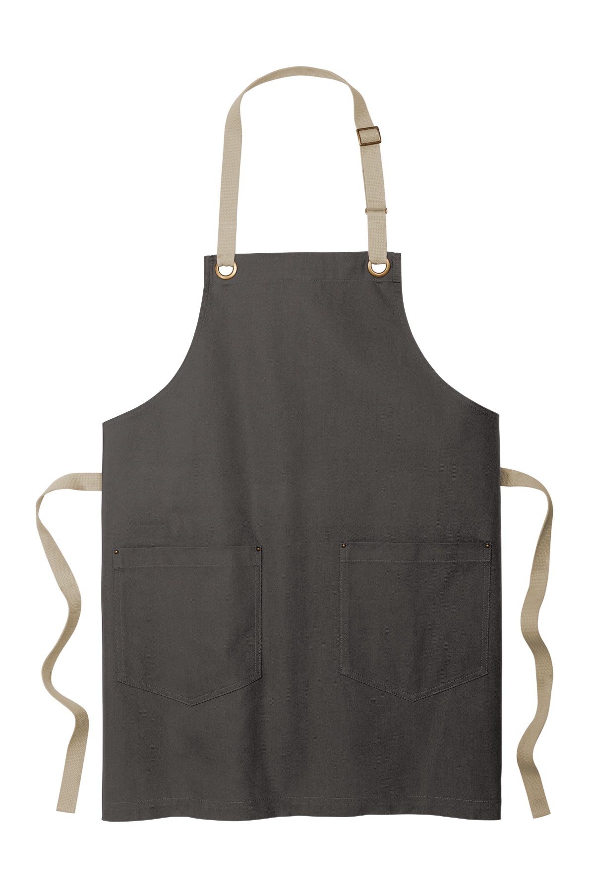 Custom Printed Canvas Full-Length Two-Pocket Apron Port Authority ® (A815)