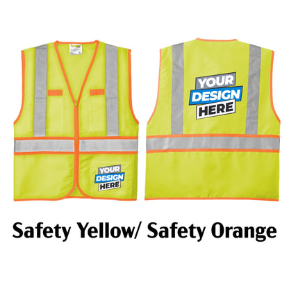 CornerStone ANSI 107 Class 2 Dual-Color Safety Vest CSV407