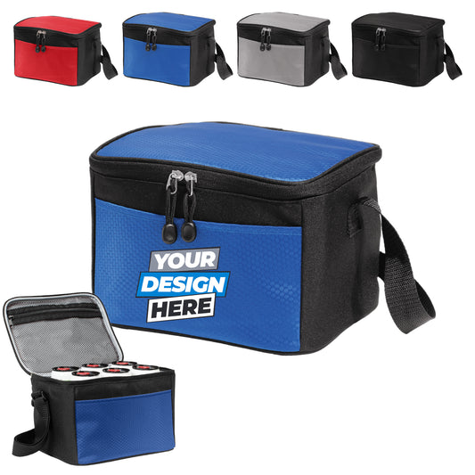 Custom Printed 6-Can Cube CoolerPort Authority® (BG512)