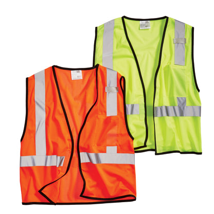 CornerStone® ANSI 107 Class 2 Economy Mesh One-Pocket Vest (CSV100)