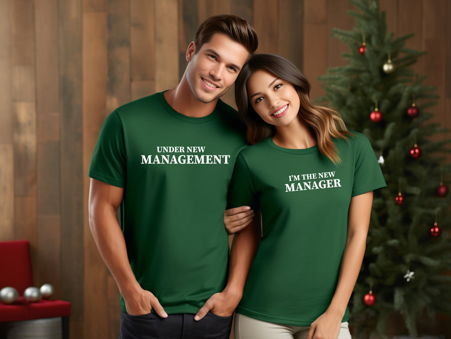 Under New Management I'm The New Manager T-Shirt, Matching Couple Shirts, Honeymoon Shirt, Newly Married Shirt, Funny Wedding Shirt