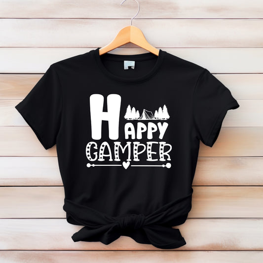 Happy Camper T-shirt, Marshmallow Camper T-shirt, Family T-shirt, Adventure T-shirt, Vacation
