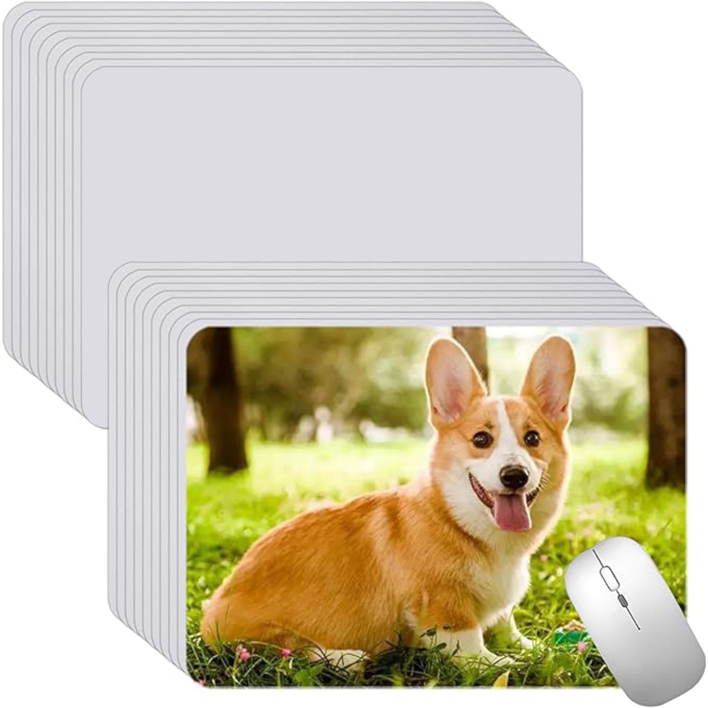 Custom Printed Non Slip Bottom Mouse Pad
