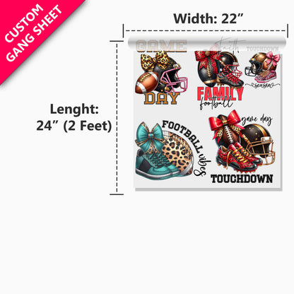 22" DTF Gang Sheet (Upload File)