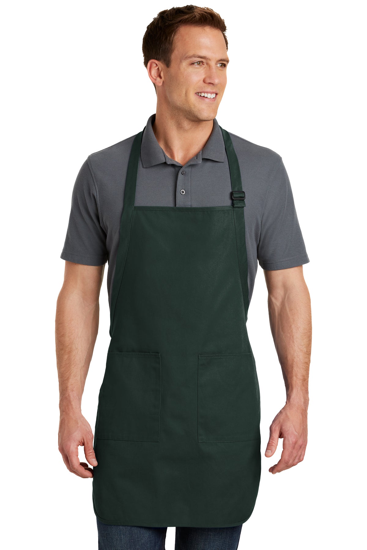 Custom Printed Full-Length Apron with Pockets Port Authority ® (A500)