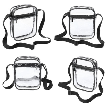Custom Printed Port Authority ® Clear Crossbody Bag, Stadium Approved, Adjustable Strap(BG931)