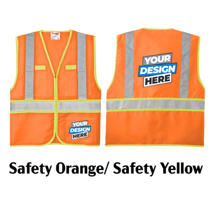 CornerStone ANSI 107 Class 2 Dual-Color Safety Vest CSV407