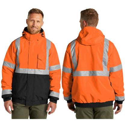 CornerStone® ANSI 107 Class 3 Economy Waterproof Insulated Bomber Jacket (CSJ500)