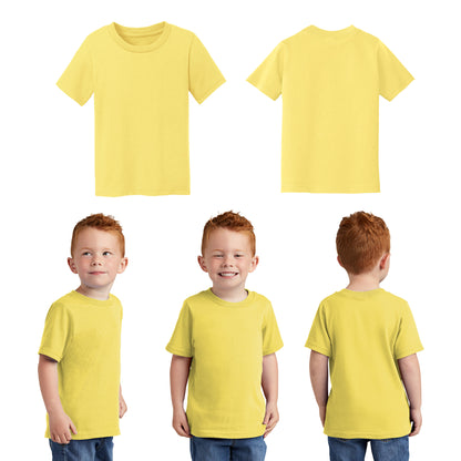 Unisex Toddler Core Cotton Tee - 100% Cotton Port & Company®-(CAR54T)