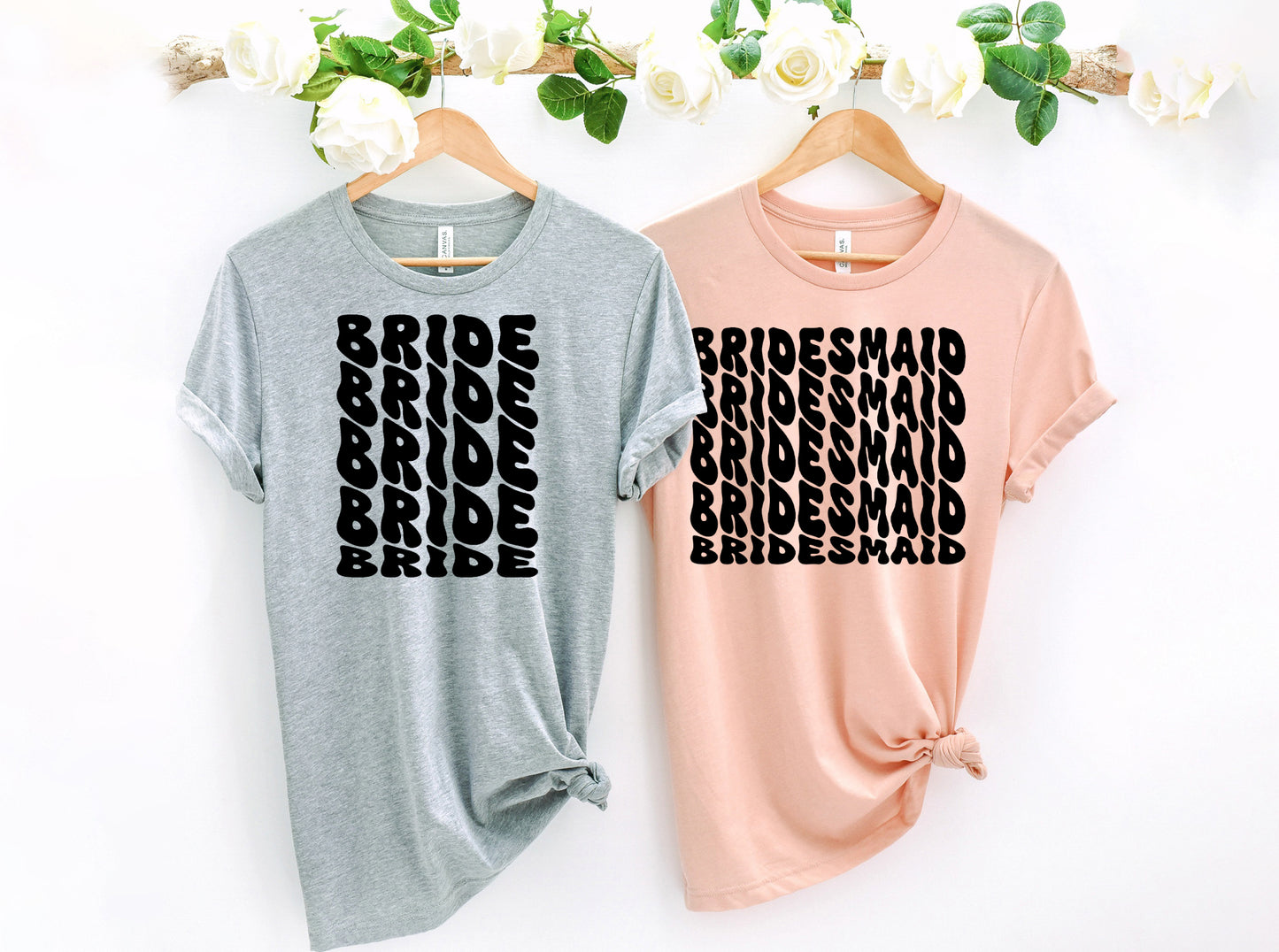 Retro Bride Bridesmaid Shirt, Comfort Colors, Bridal Party Shirt, Groovy Bachelorette Theme Party Tee, Aesthetic Trendy Wedding, Boho Bride