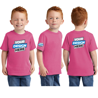 Unisex Toddler Core Cotton Tee - 100% Cotton Port & Company®-(CAR54T)
