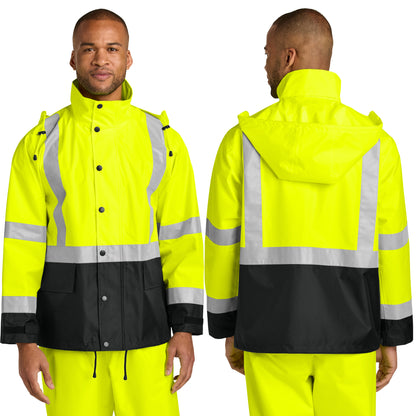 CornerStone® ANSI 107 Class 3 Rain Jacket (CSJ504)