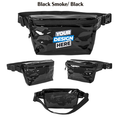 Custom Printed Port Authority® Clear Hip Pack, Stadium Approved, Adjustable Strap(BG930)