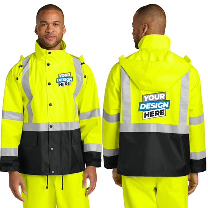 CornerStone® ANSI 107 Class 3 Rain Jacket (CSJ504)