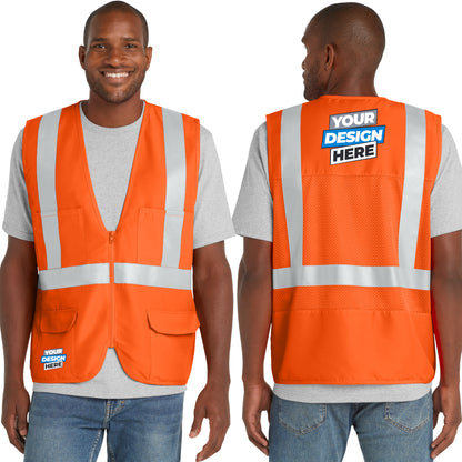 CornerStone® ANSI 107 Class 2 Mesh Back Safety Vest (CSV405)
