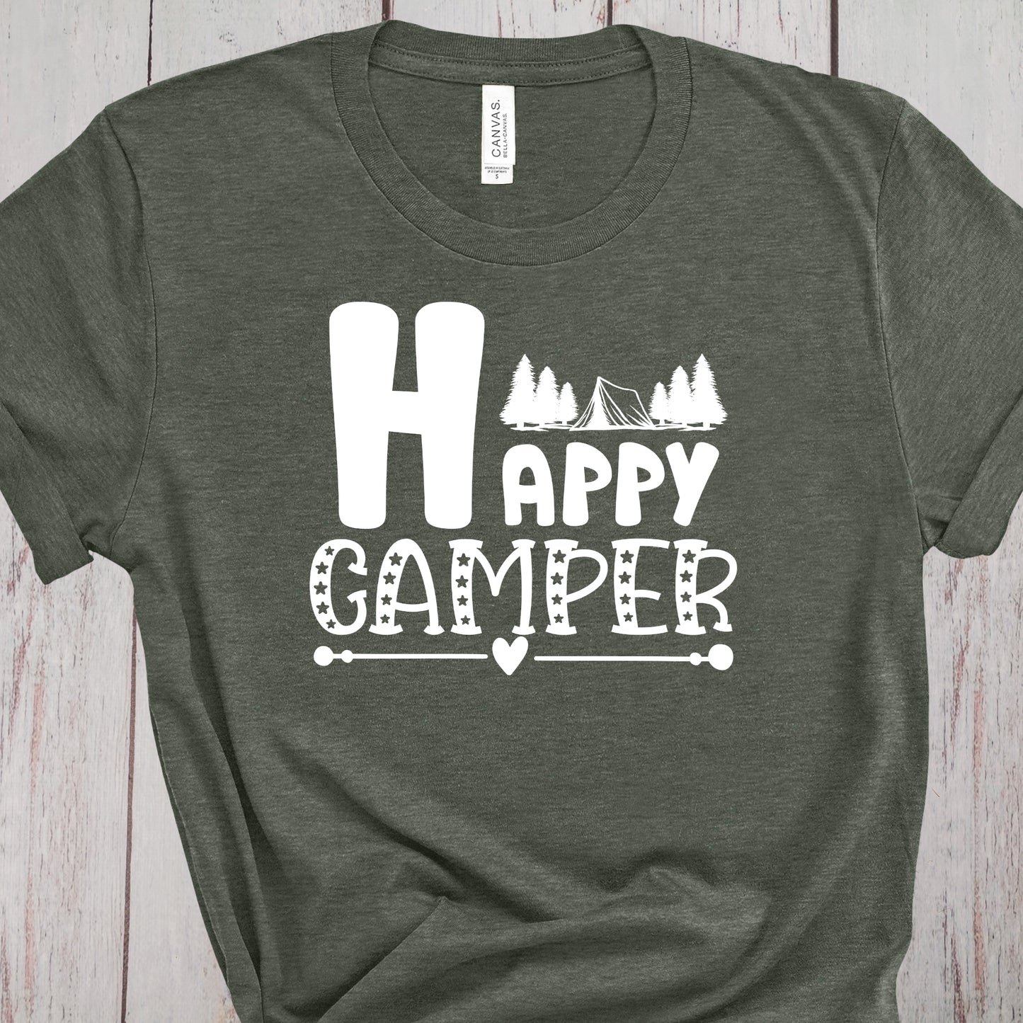 Happy Camper T-shirt, Marshmallow Camper T-shirt, Family T-shirt, Adventure T-shirt, Vacation
