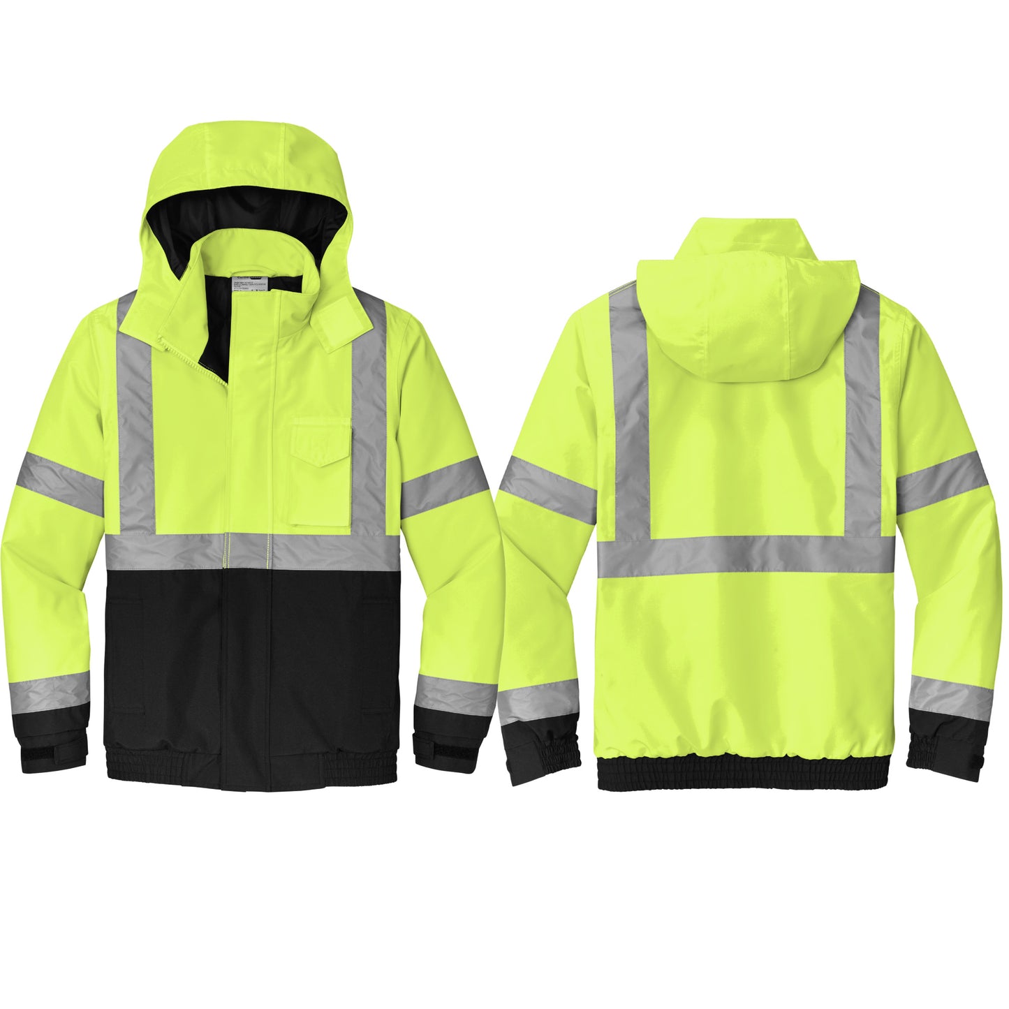 CornerStone® ANSI 107 Class 3 Economy Waterproof Insulated Bomber Jacket (CSJ500)