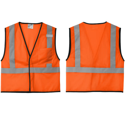 CornerStone® ANSI 107 Class 2 Economy Mesh One-Pocket Vest (CSV100)