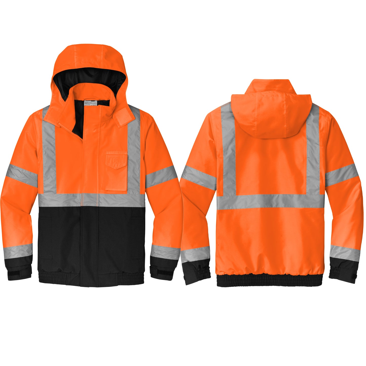 CornerStone® ANSI 107 Class 3 Economy Waterproof Insulated Bomber Jacket (CSJ500)