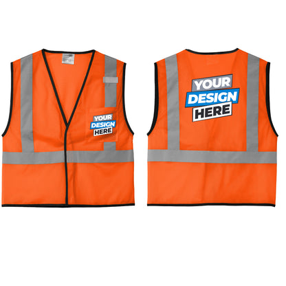 CornerStone® ANSI 107 Class 2 Economy Mesh One-Pocket Vest (CSV100)