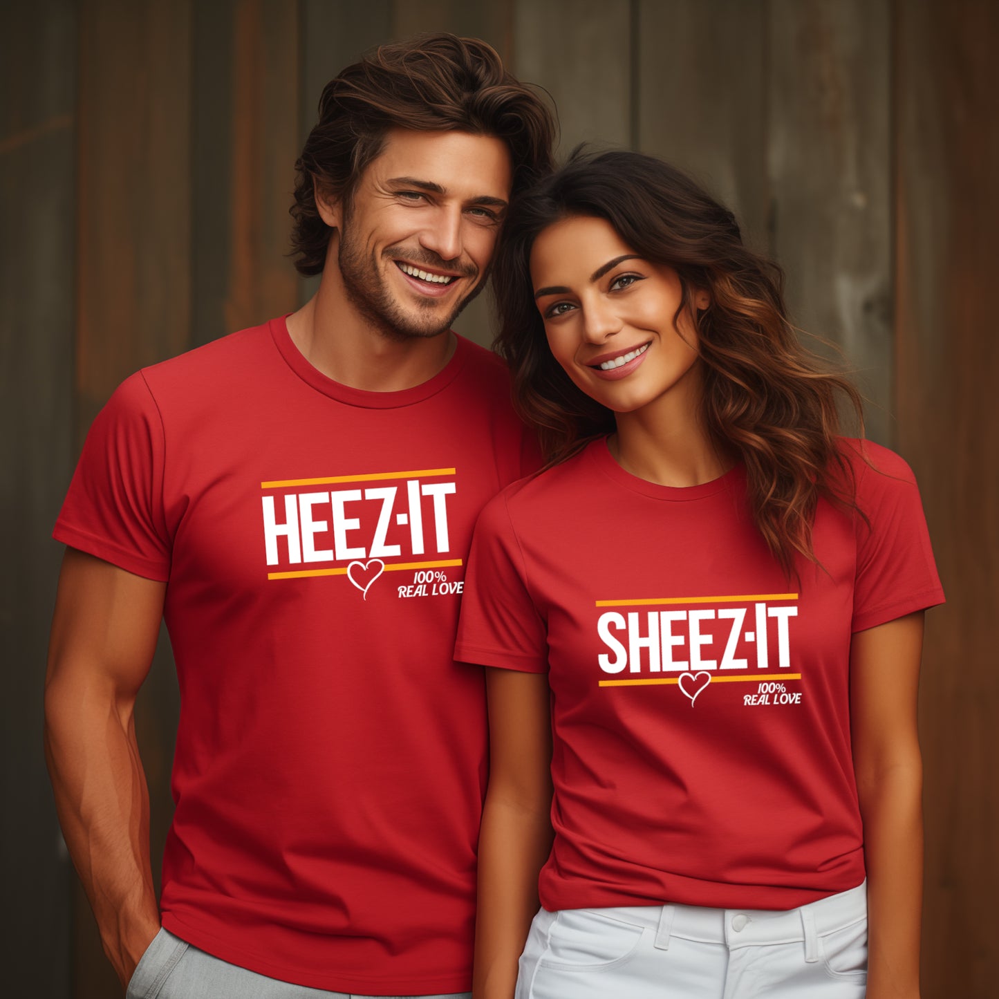 Sheez-It Heez-It matching Tshirts for couples, Valentines Gift for Him and Her, Anniversary gift, Birthday gift for him, Christmas gift for him
