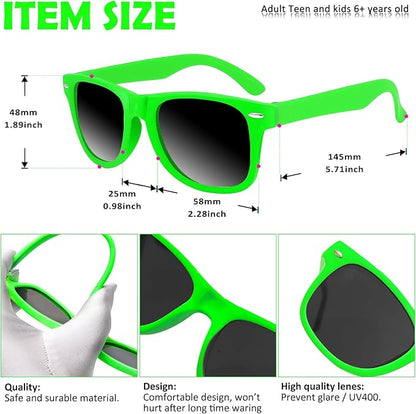 Neon Sunglasses Pack, Birthday, Party, Wedding 72pcs Pack
