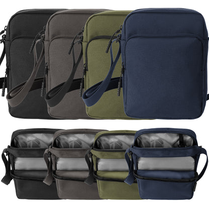 Custom Printed Port Authority® Upright Crossbody Bag (BG918)