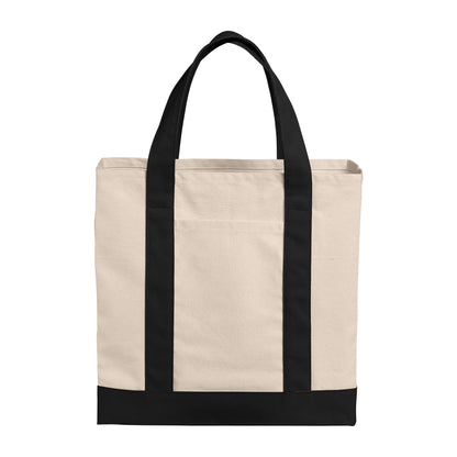 Custom Printed Cotton Canvas Two-Tone Tote Port Authority® (BG429)