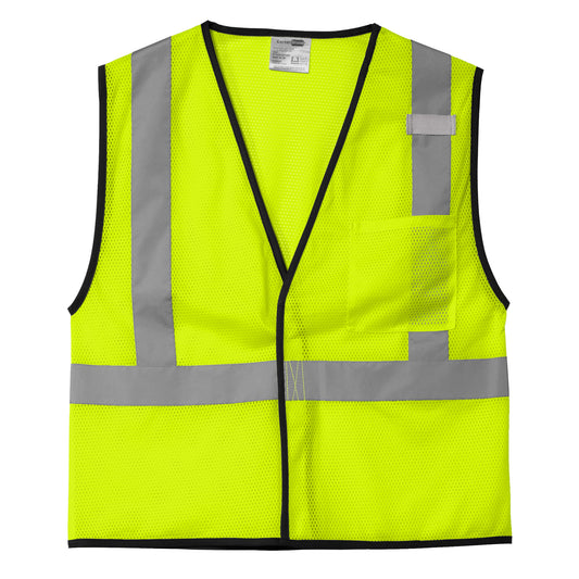CornerStone® ANSI 107 Class 2 Economy Mesh One-Pocket Vest (CSV100)
