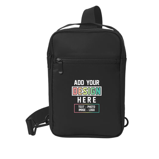 Custom Printed Port Authority® Matte Sling Bag (BG935)