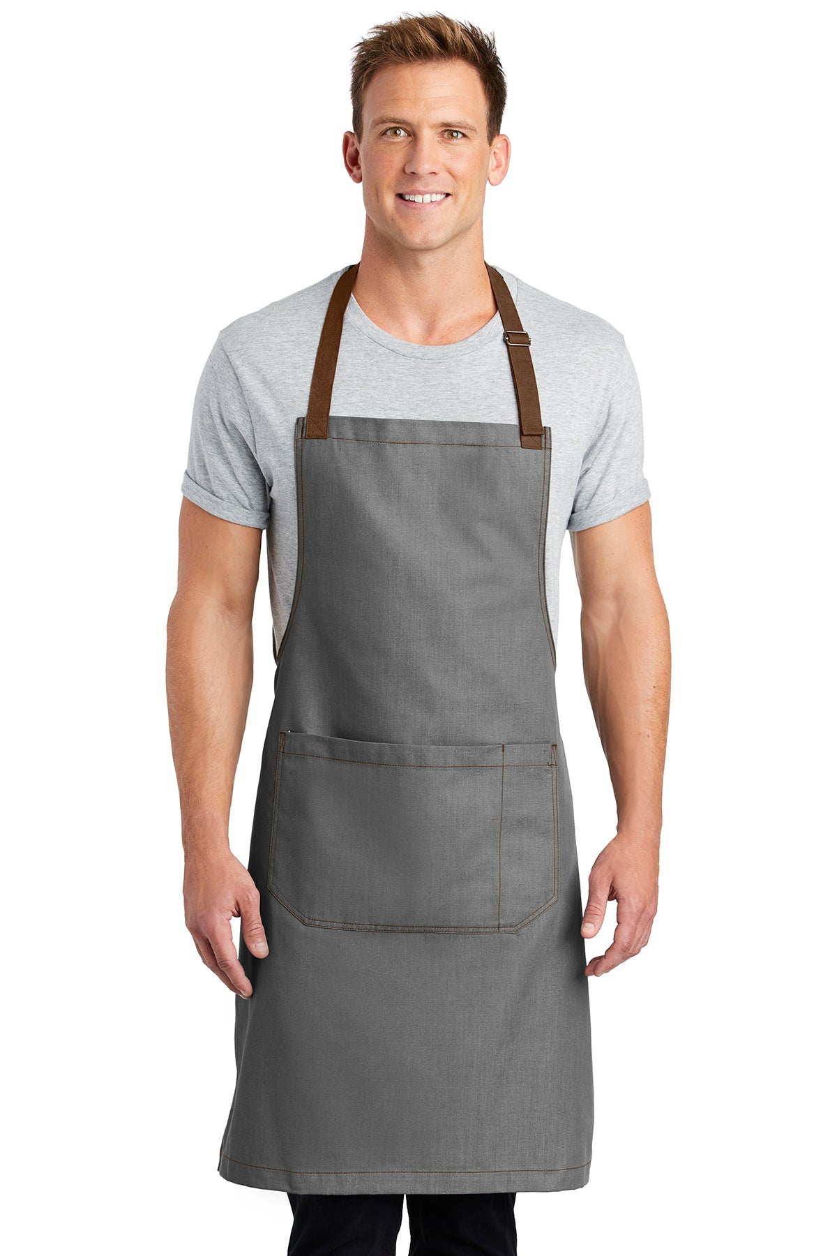 Custom Printed Market Full-Length Bib Apron Port Authority ® (A800)