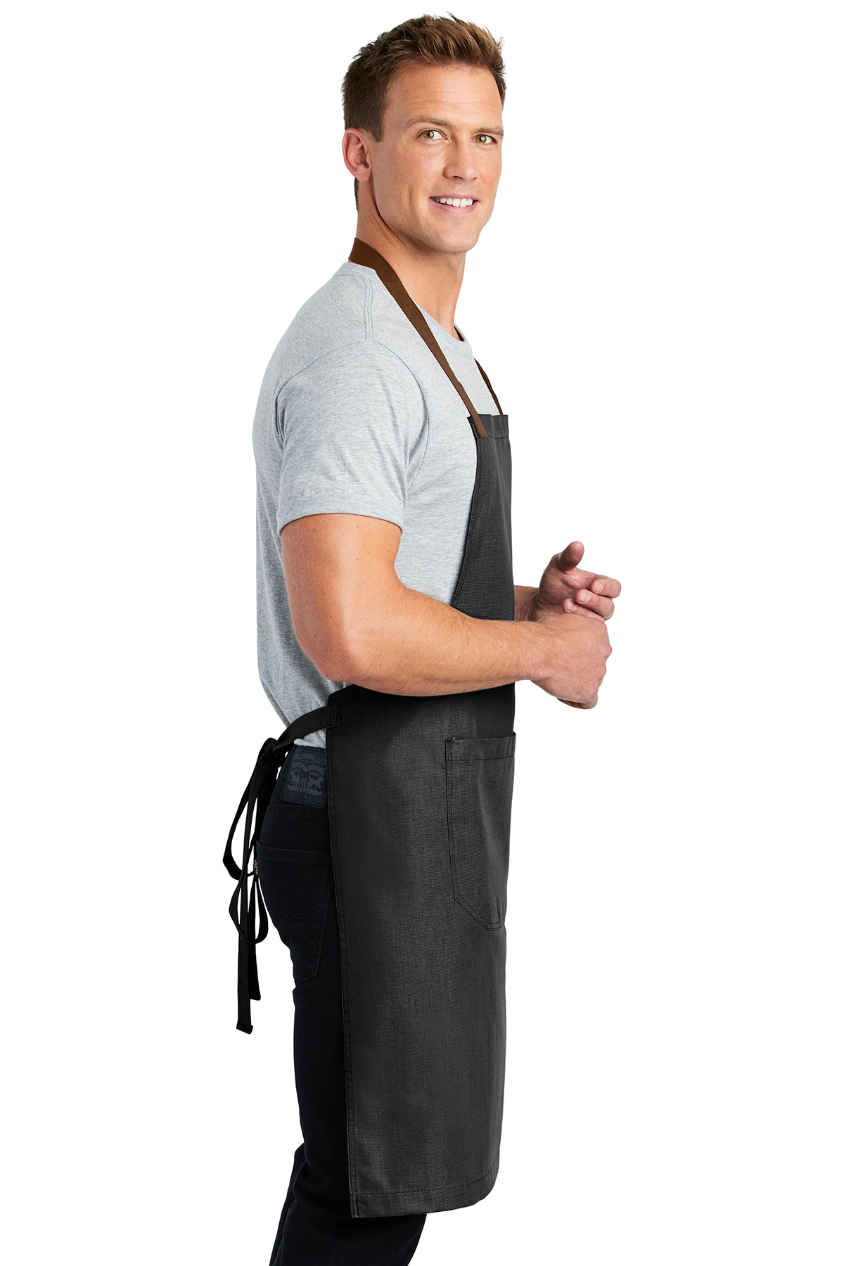 Custom Printed Market Full-Length Bib Apron Port Authority ® (A800)