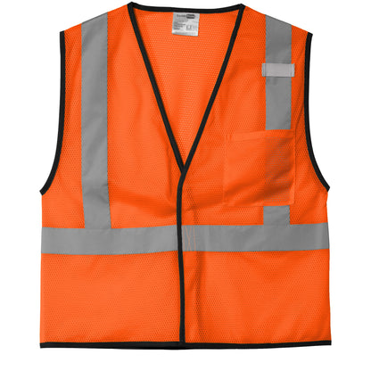 CornerStone® ANSI 107 Class 2 Economy Mesh One-Pocket Vest (CSV100)