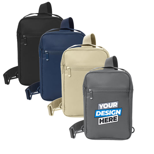 Custom Printed Port Authority® Matte Sling Bag (BG935)