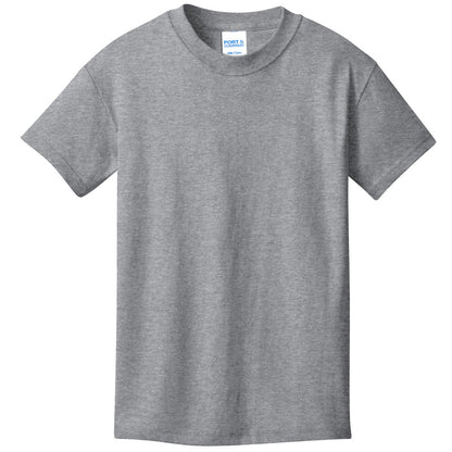 Unisex Youth Core Cotton Tee - 100% Cotton Port & Company® (PC54Y)