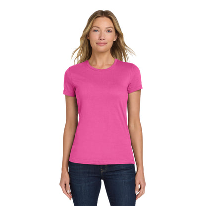 Women's Short Sleeve Tee 100% Cotton - Gildan Softstyle® (64000L)
