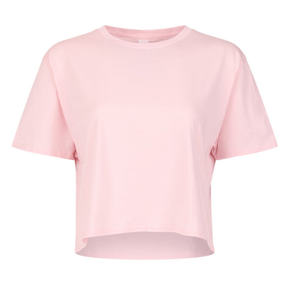 Relaxed Fit Cropped Tee  4.3 oz - 100% Cotton - SMART BLANKS (4003)