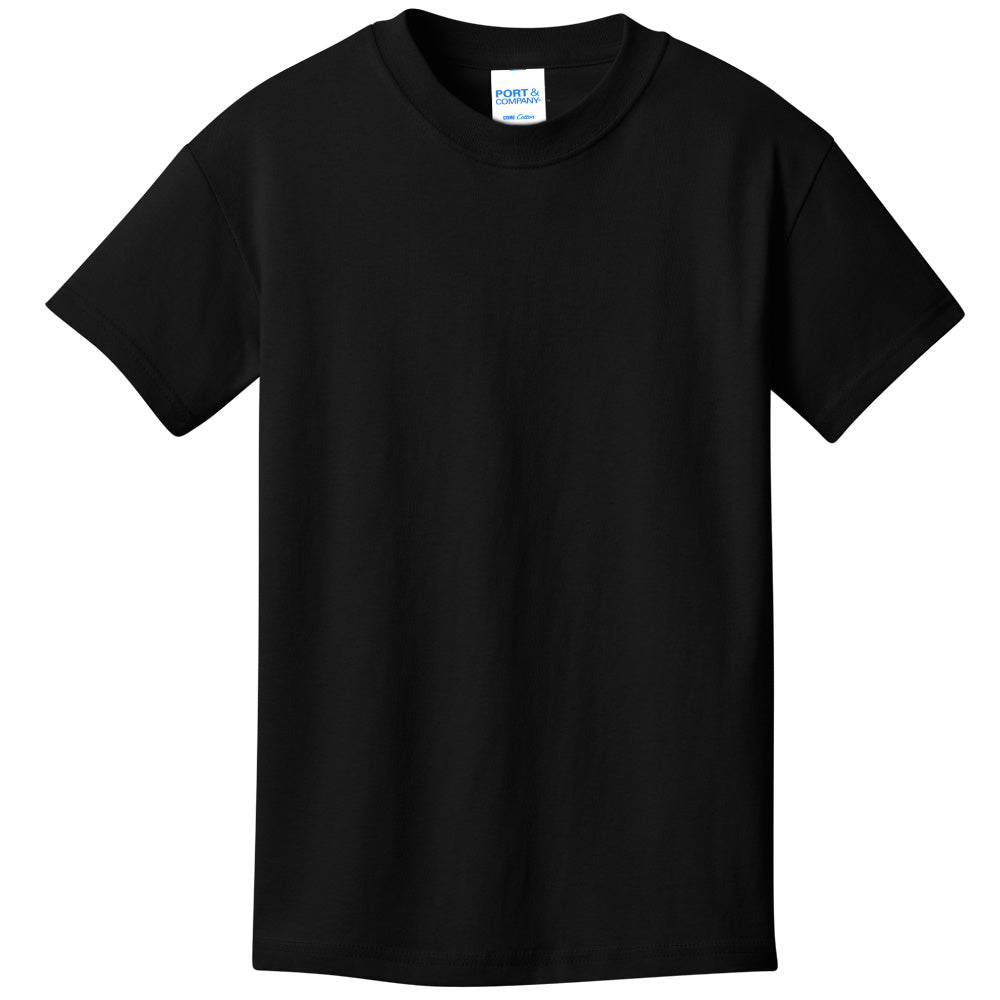 Unisex Youth Core Cotton Tee - 100% Cotton Port & Company® (PC54Y)