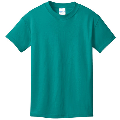 Unisex Youth Core Cotton Tee - 100% Cotton Port & Company® (PC54Y)