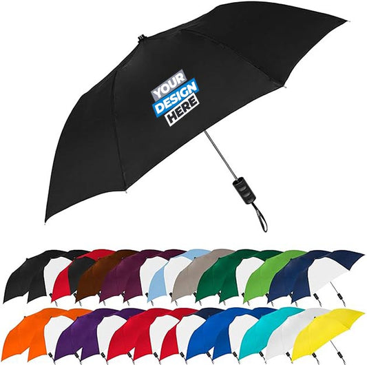 Custom Printed Umbrella, Automatic Open Compact 42" (UM01)