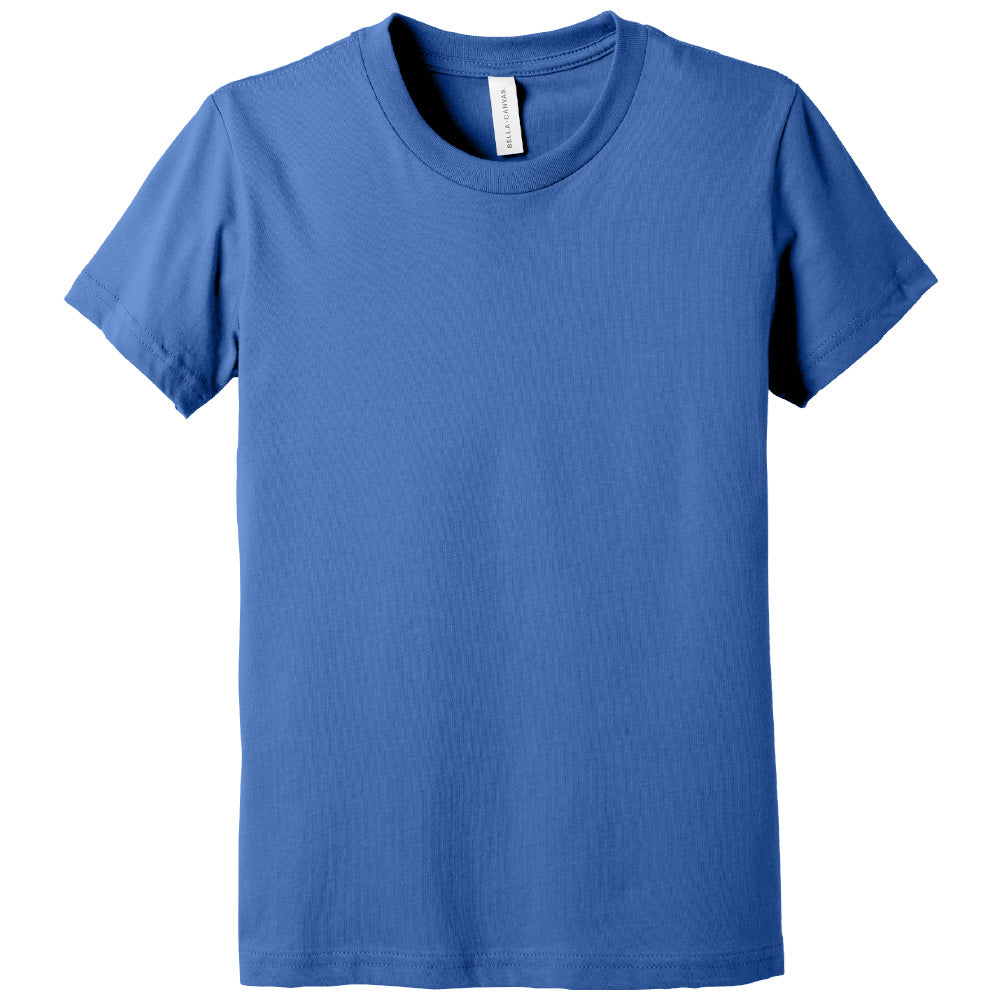 Unisex Youth Short Sleeve Tee 100% Cotton - BELLA+CANVAS® (3001Y/3001YCVC)